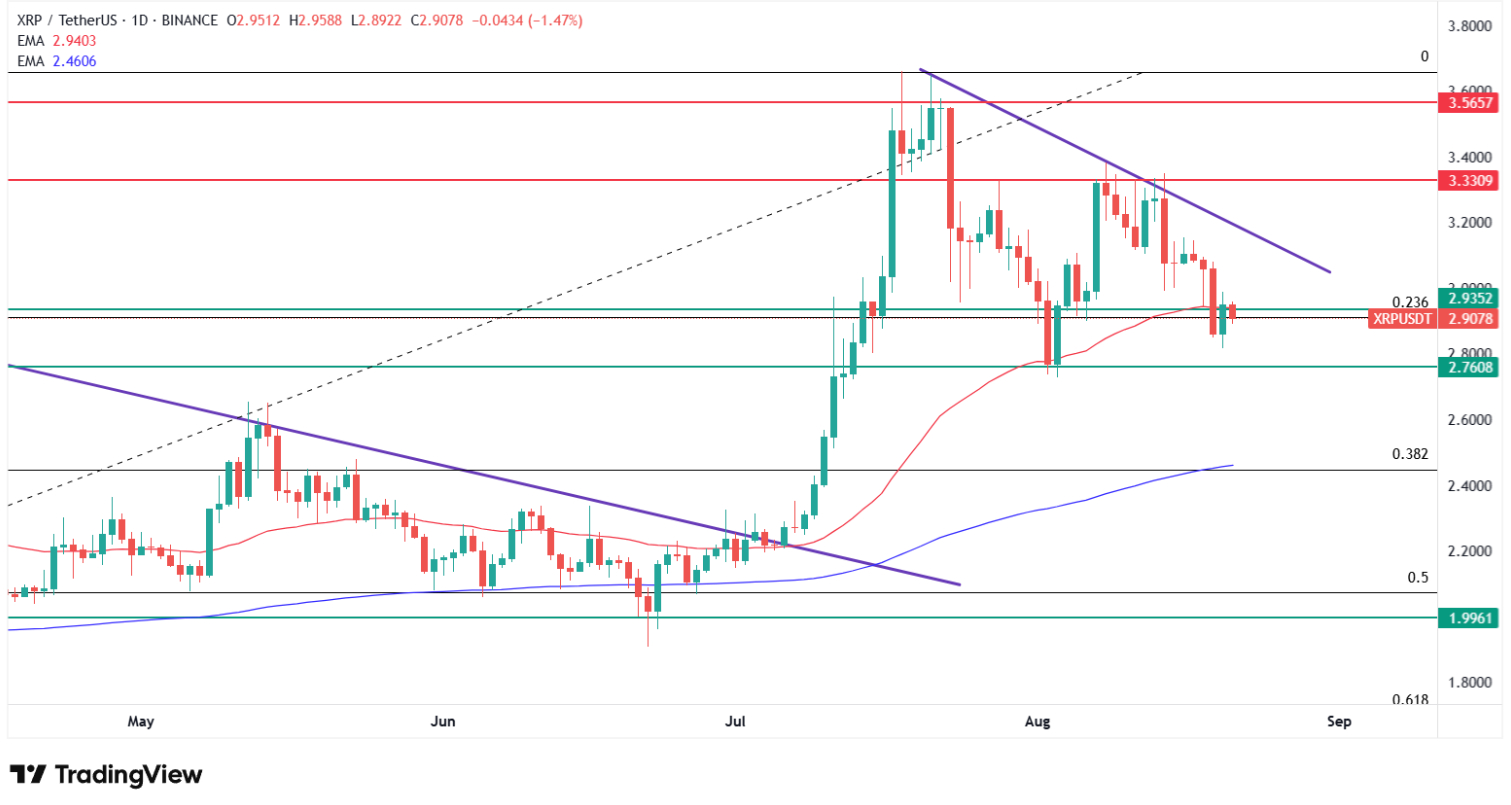 Why XRP price is rebounding? Source: Tradingview.com