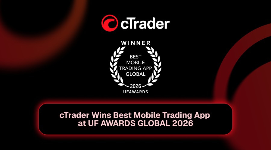 cTrader wins Best Mobile Trading App at UF AWARDS GLOBAL 2026.