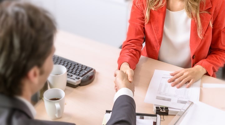 handshake hiring deal