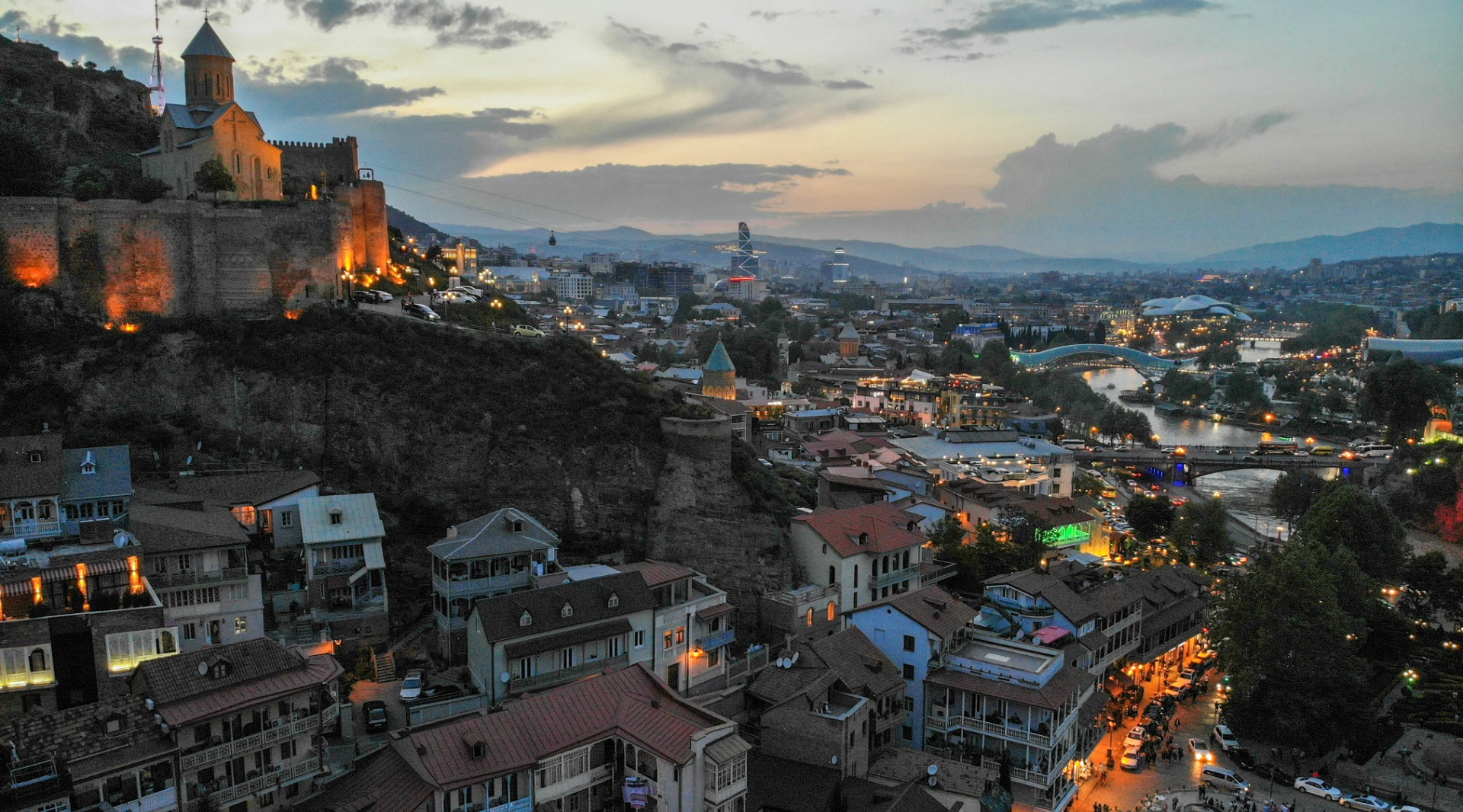 Landscape at Tbilisi, Georgia