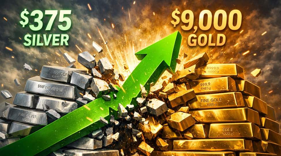 Why Silver Is Surging With Gold and Why Analyst Predicts $375 Price in 2026