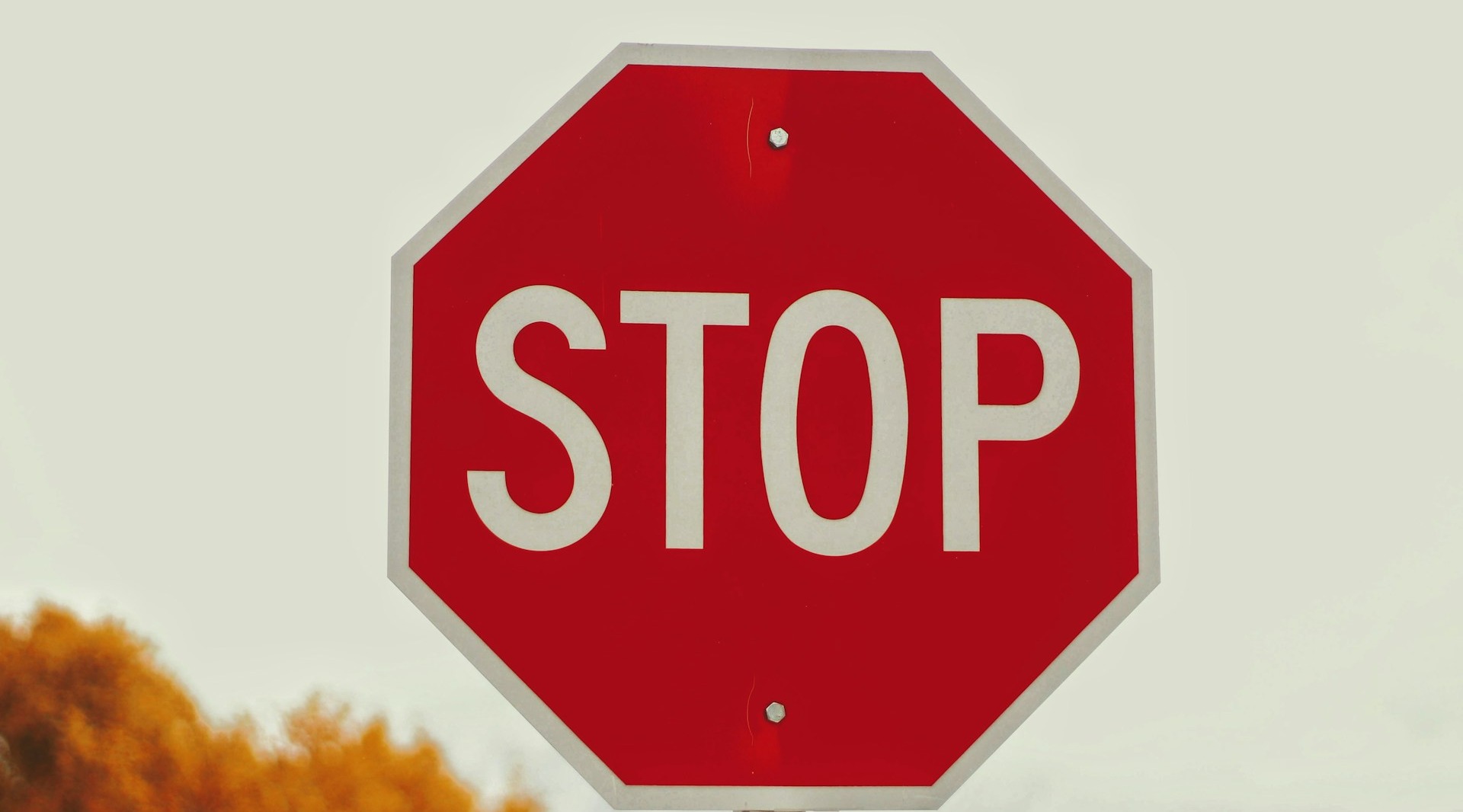 stop sign