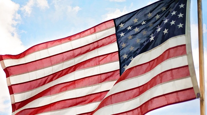 The United States flag
